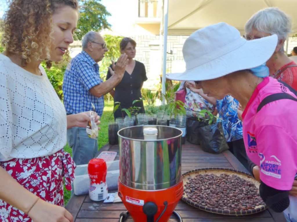 Cacao-Péi a été invité par le CAUE pour une animation autour du&nbsp;chocolat